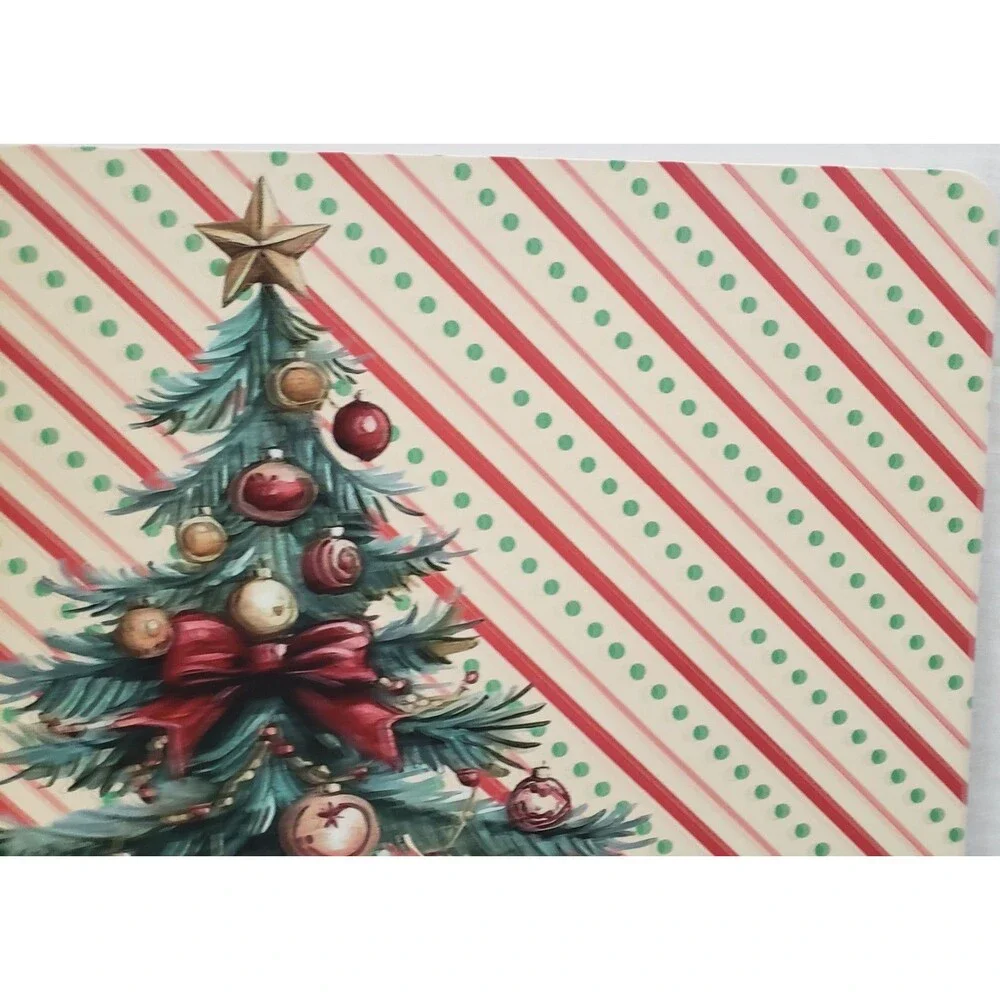 Set of 4 Same Placemats w/cork Back, 12
